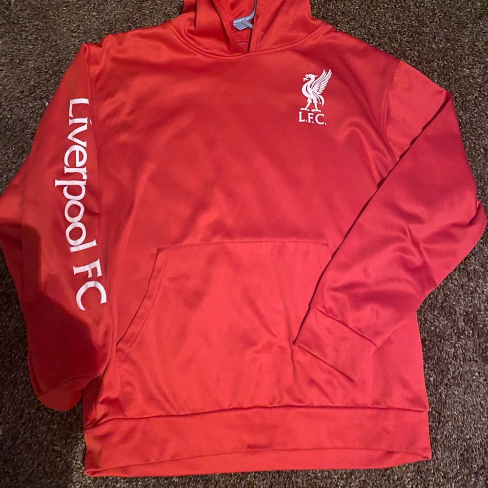 Liverpool Mens official hoodie soccer lfc